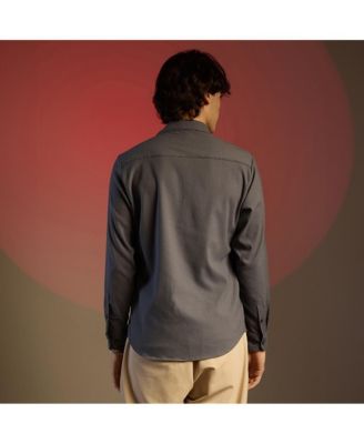 Solid Seersucker Shirt