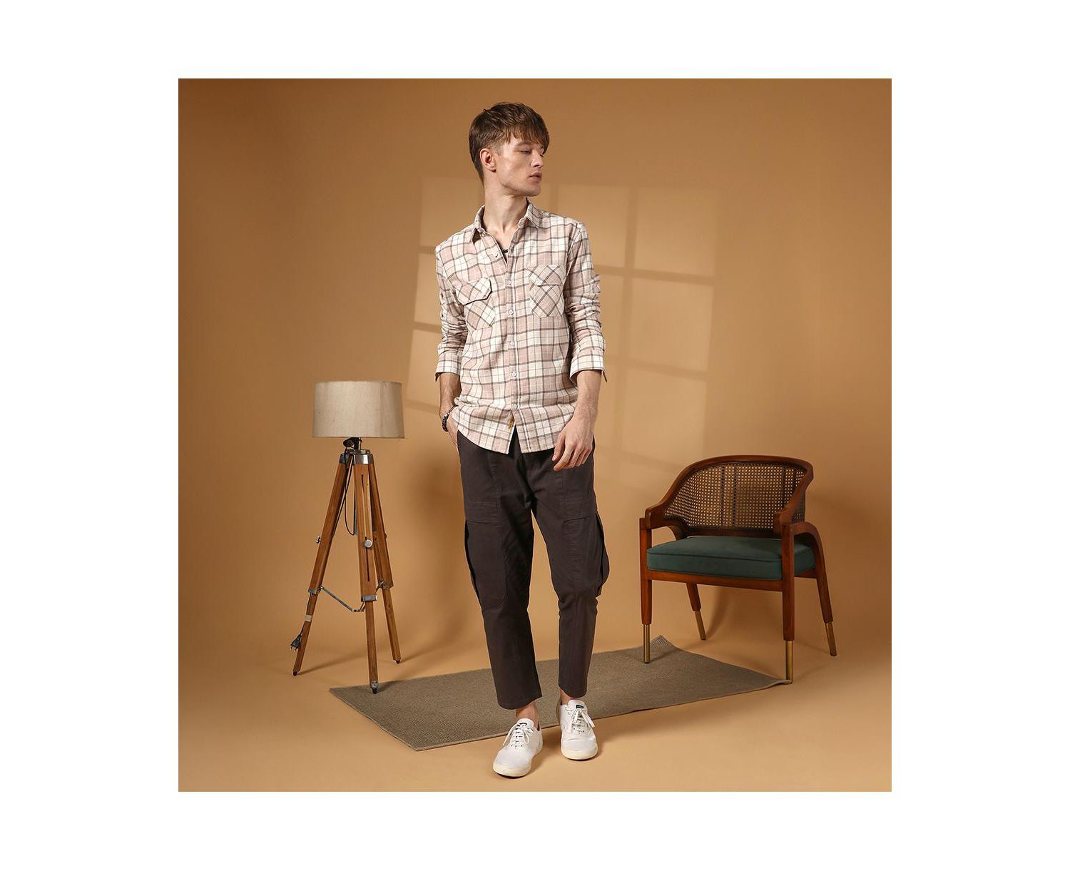Men's Buffalo Check Utility Shirt
