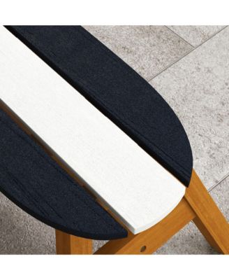 Kids Picnic Table Set w/ Removable Umbrella for 4 Age 3-8 Years