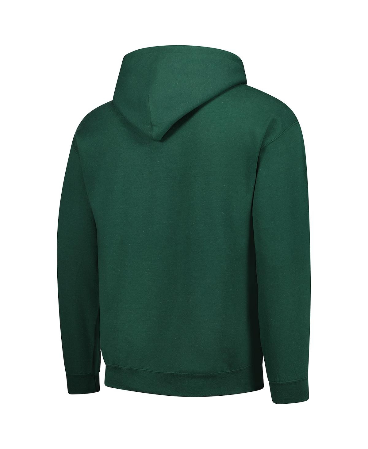 Fanatics Unlabeled Men's Green Baylor Bears Fleece Pullover Hoodie In Green