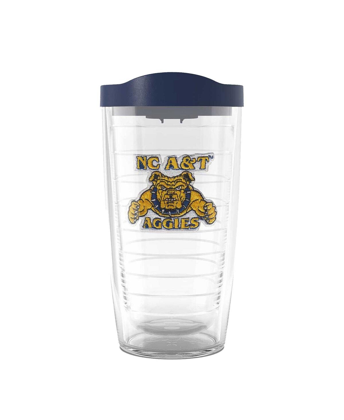 Tervis North Carolina A & T Aggies 16oz. Emblem Classic Travel Tumbler In Transparent