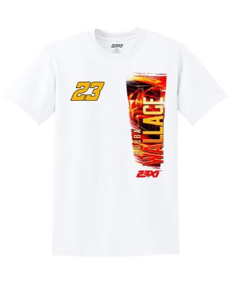 Men's White Bubba Wallace McDonald's Car T-Shirt