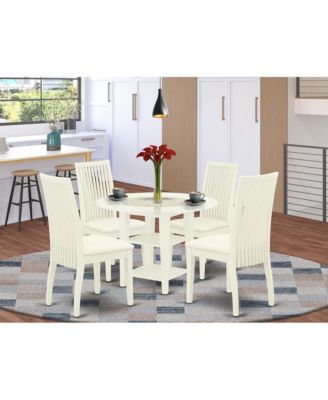 Dining Room Set Linen White