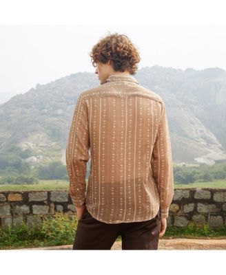 Men's Ethnic Imprint Shirt