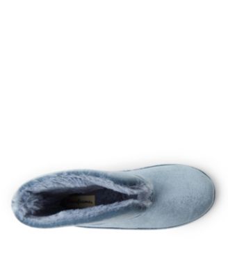 Women's Sara Shiny Velour Bootie House Slipper Boot