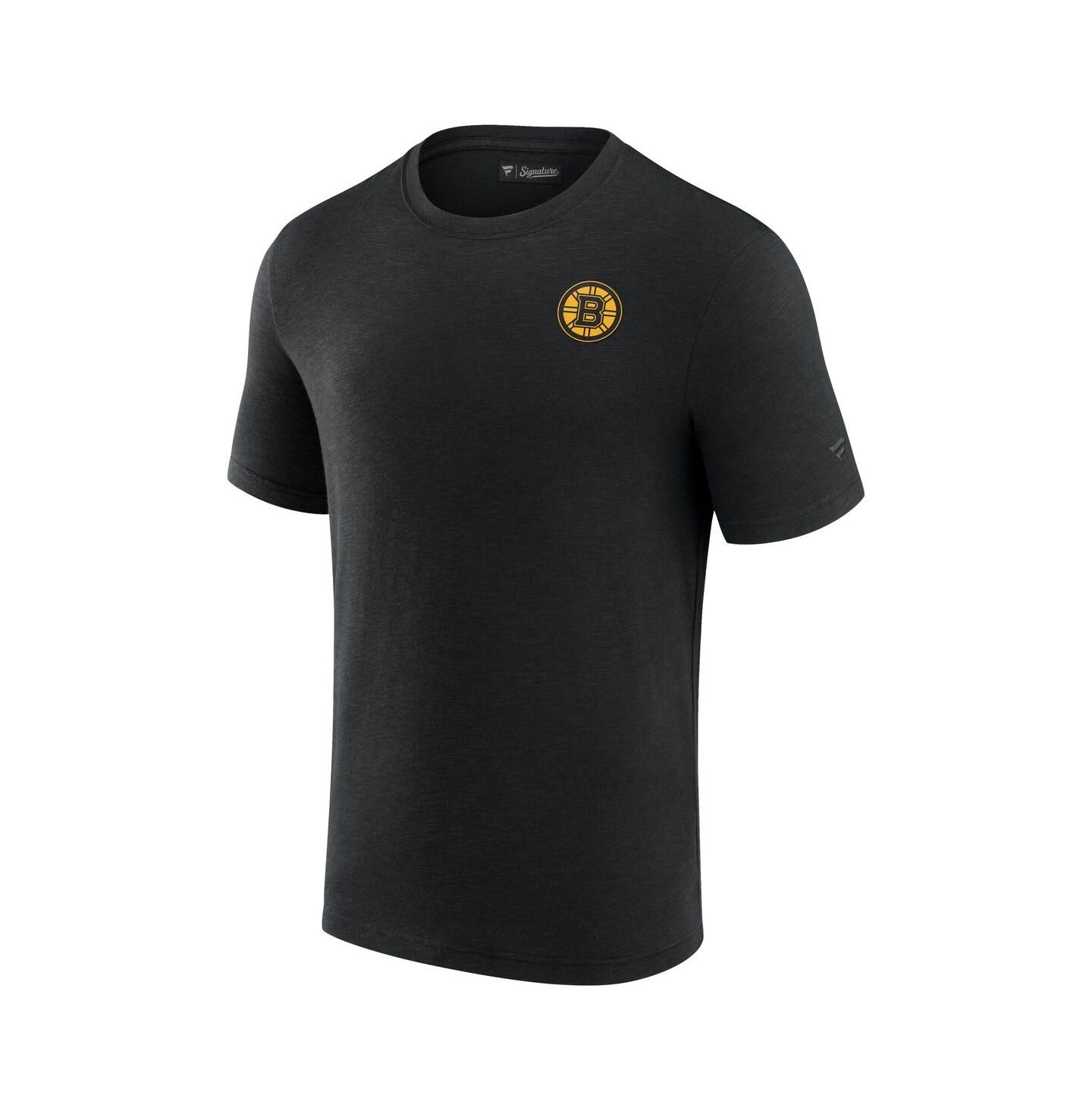 Мужская футболка Fanatics Black Boston Bruins Signature Front Office Modal — фото 2