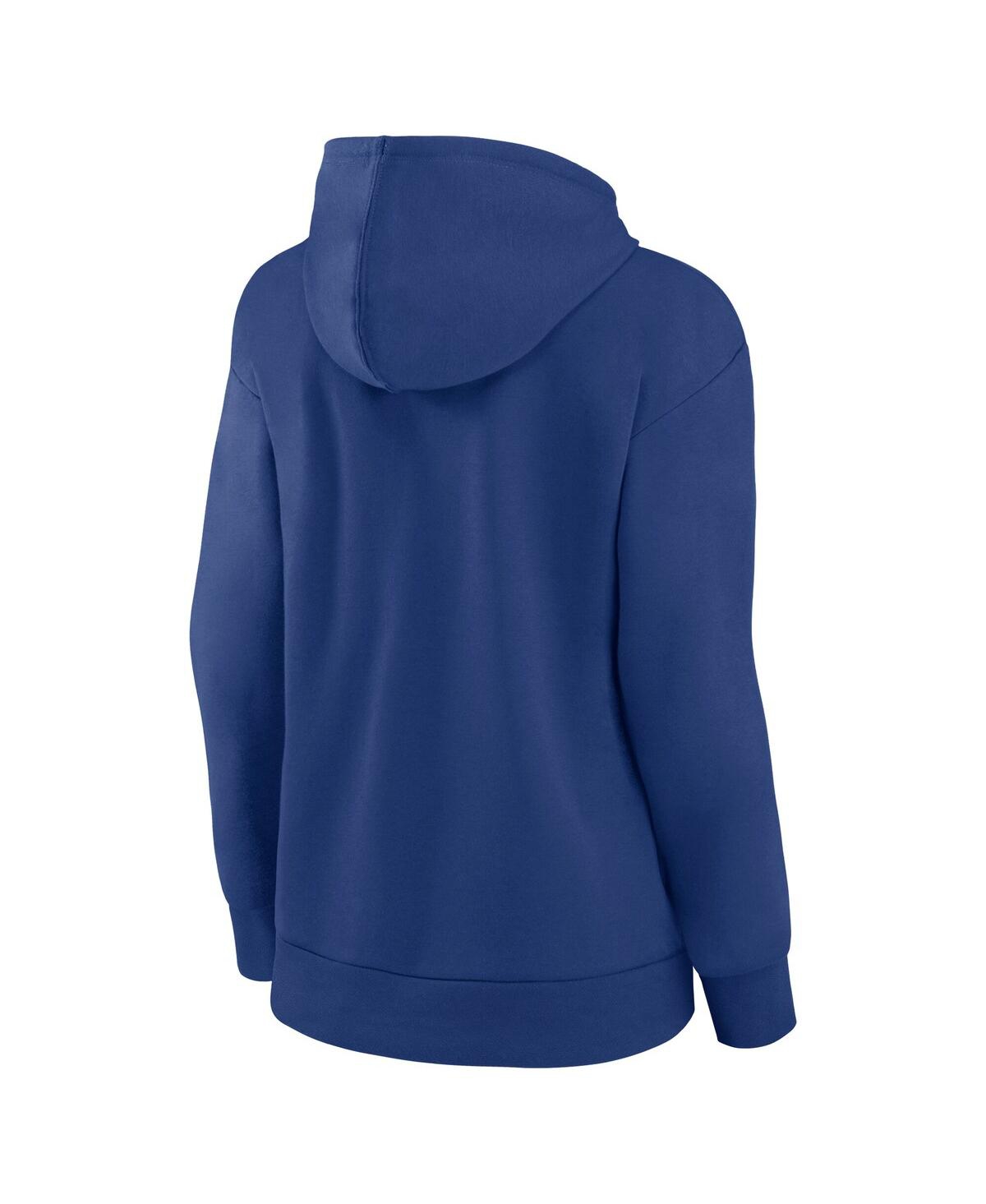 Fanatics Women's Blue Tampa Bay Lightning Authentic Pro Core Primary Fleece Pullover Hoodie In Blue