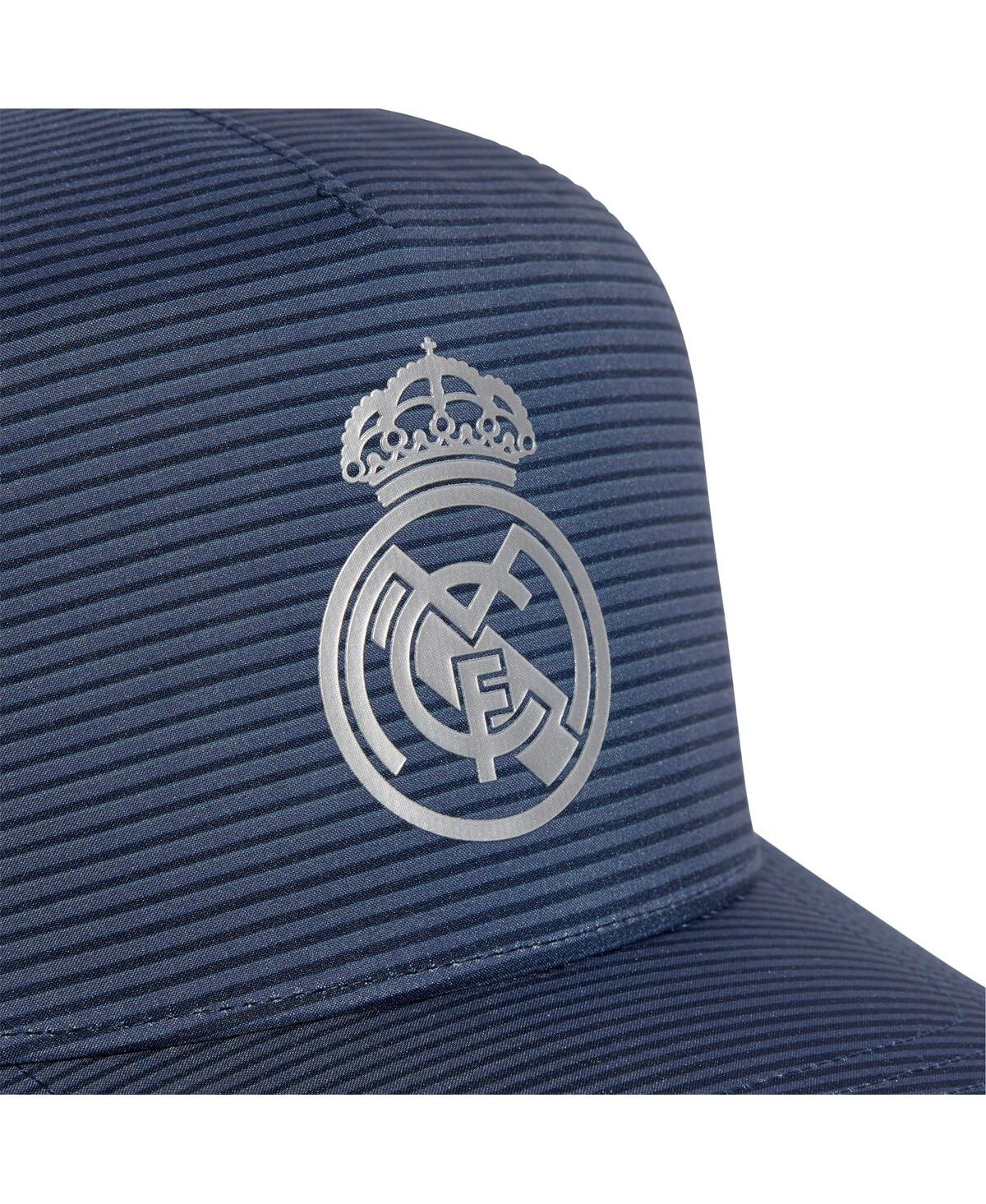Adidas Originals Men's And Women's Blue Real Madrid Snapback Hat In Blue