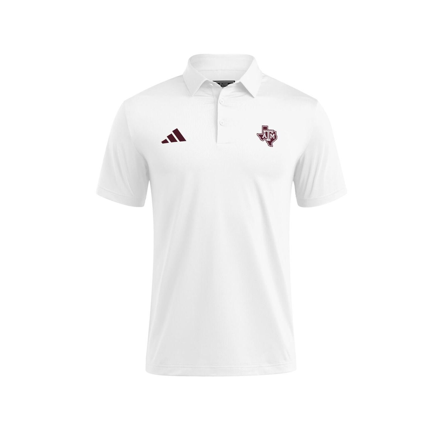 Men's White Texas A&M Aggies Ultimate 365 Polo Shirt