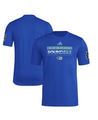 adidas - Men's Blue Seattle Sounders FC 2025 Archive Collection Jersey Hook T-Shirt