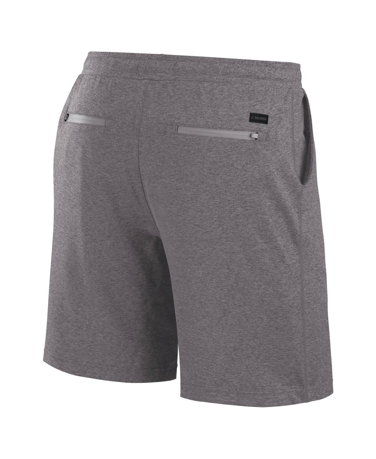 J. Palmer Men's Graphite Florida Gators Home Game Shorts In Gray