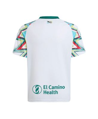 Big Boys and Girls White San Jose Earthquakes 2025 Third Replica Jersey