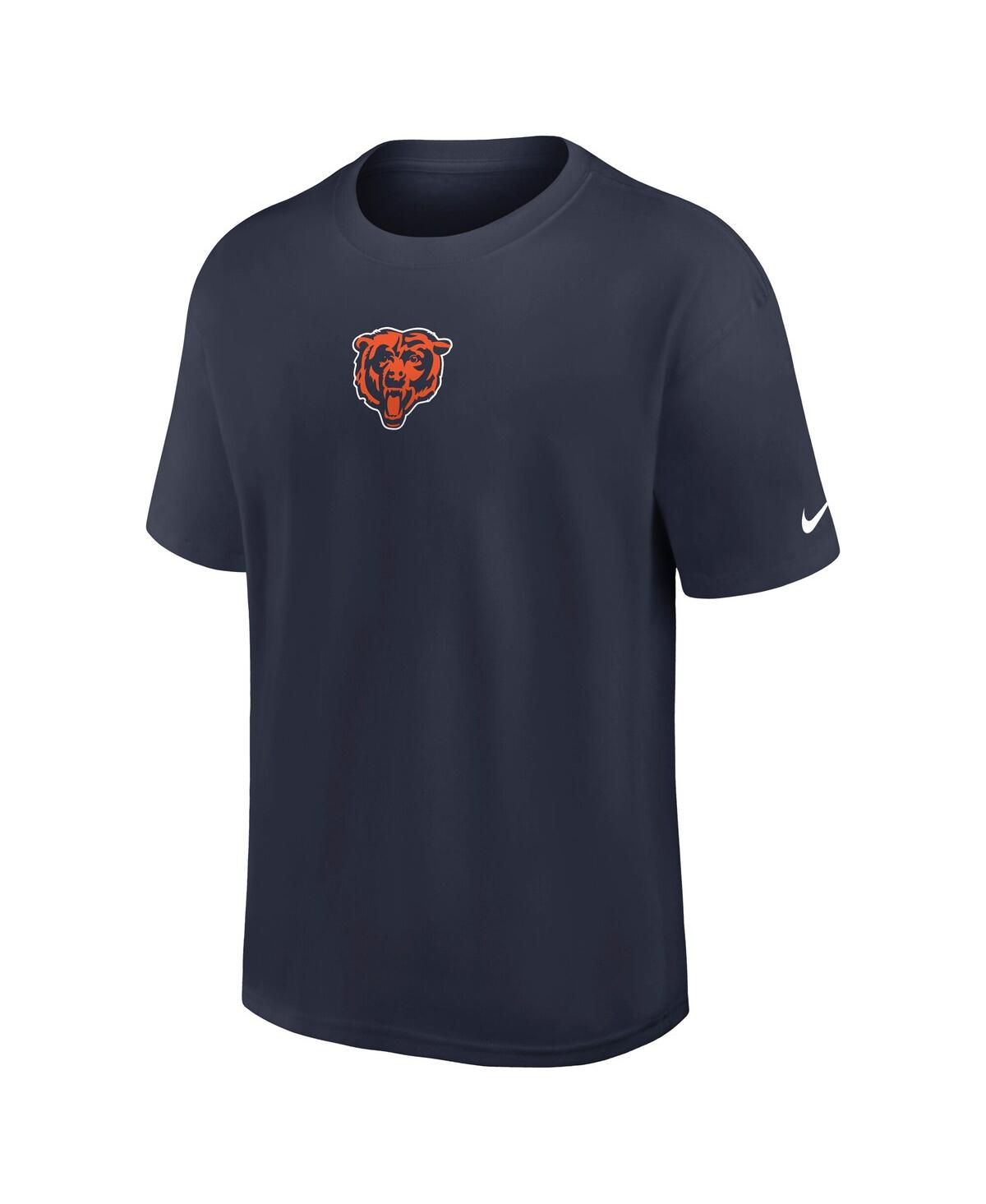 Nike Navy Chicago Bears Dominate The Game Essential Max90 T-shirt In Blue