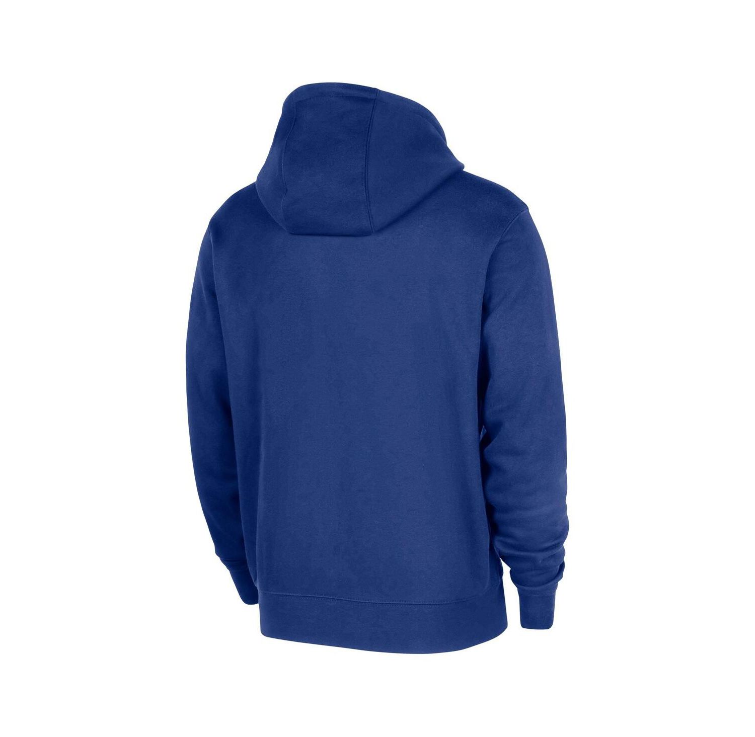 Men's Blue New York Knicks 2025/26 Authentic Practice Club Pullover Hoodie