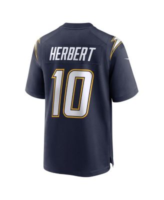 Men's Justin Herbert Navy Los Angeles Chargers Alternate Super Chargers Game Player Jersey