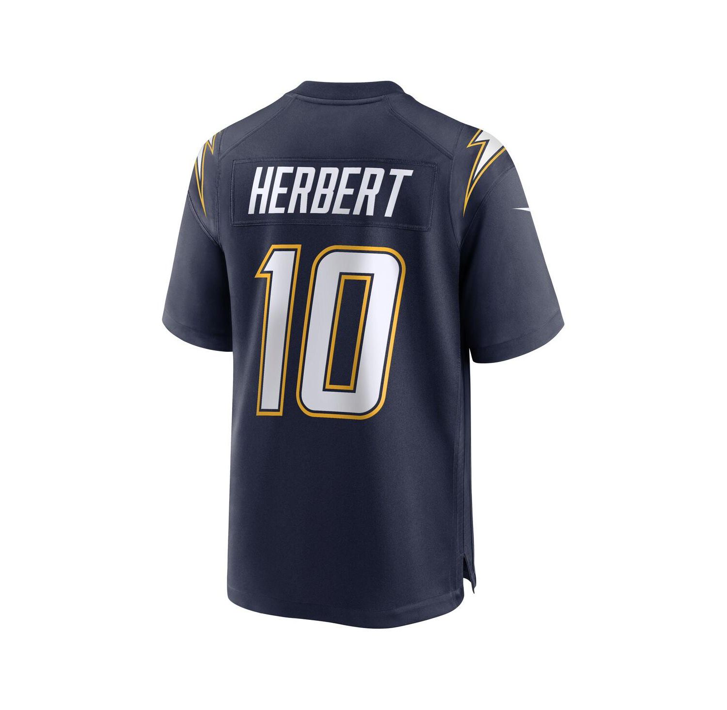 Men's Justin Herbert Navy Los Angeles Chargers Alternate Super Chargers Game Player Jersey