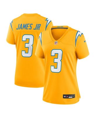 Nike - Women's Derwin James Jr. Gold Los Angeles Chargers Alternate Charger Power Game Jersey