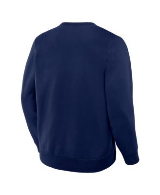 Men's Navy Dallas Cowboys Direct Handoff Legacy Pullover Sweatshirt