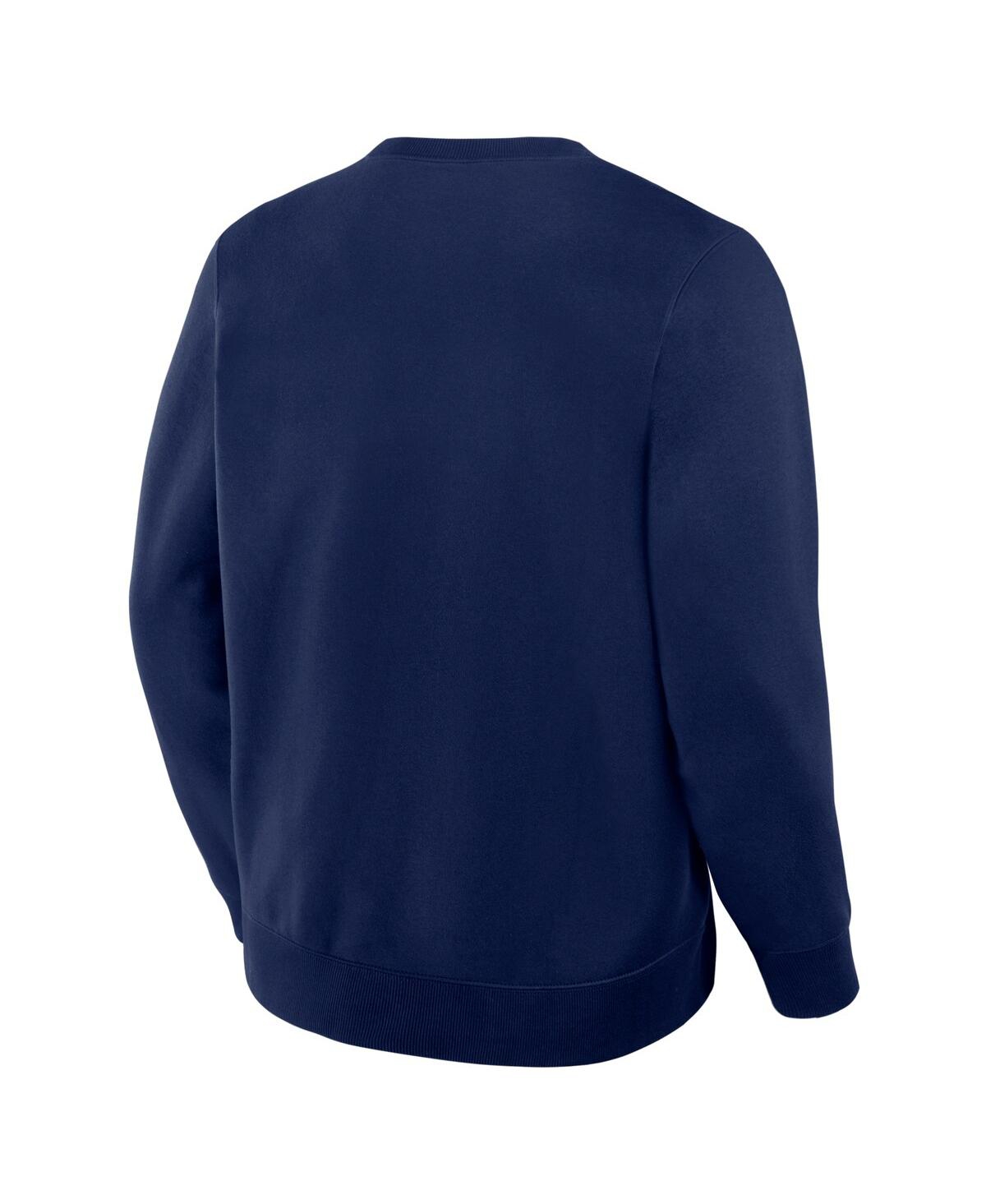 Fanatics Men's Navy Dallas Cowboys Direct Handoff Legacy Pullover Sweatshirt In Blue