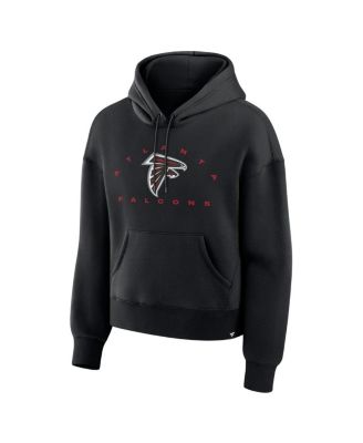 Fanatics - Women's Black Atlanta Falcons Eligible Receiver Legacy Pullover Hoodie