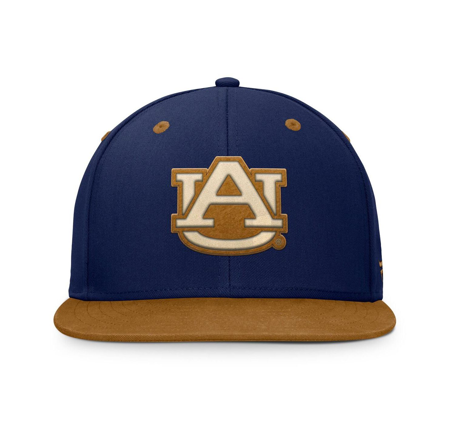 Men's Navy/Brown Auburn Tigers NoBo Fitted Hat