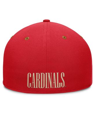 Men's Red/Brown Louisville Cardinals NoBo Fitted Hat