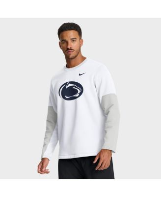 Nike - Men's White Penn State Nittany Lions 2025 Sideline Coach Performance Long Sleeve T-Shirt