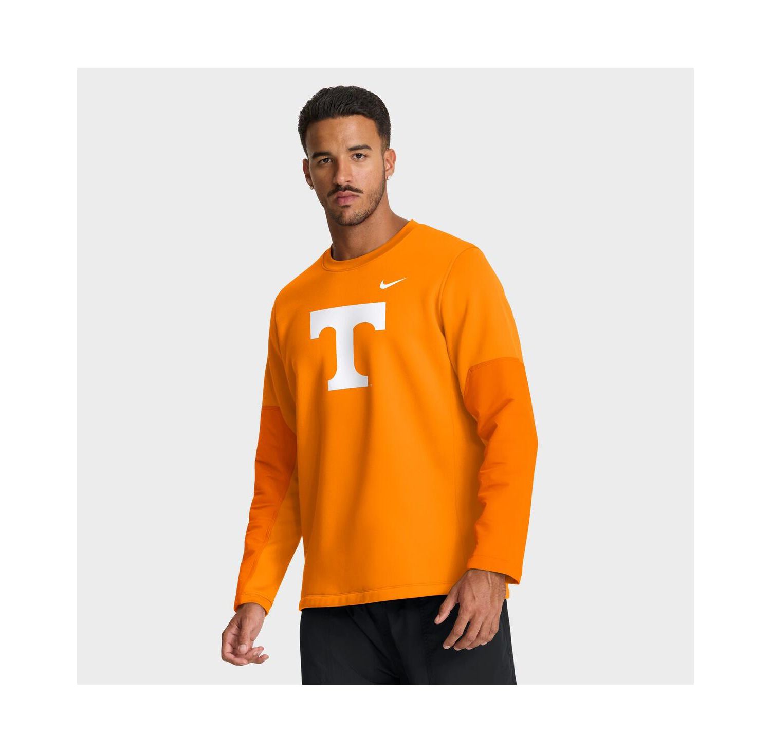Men's Tennessee Orange Tennessee Volunteers 2025 Sideline Coach Performance Long Sleeve T-Shirt