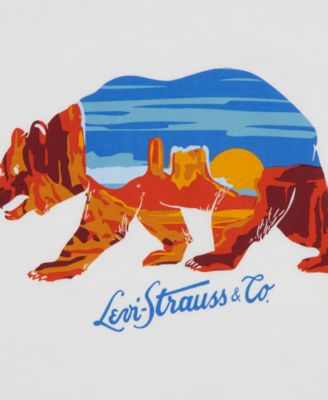 Big Boys Scenic Bear Short Sleeve T-Shirt