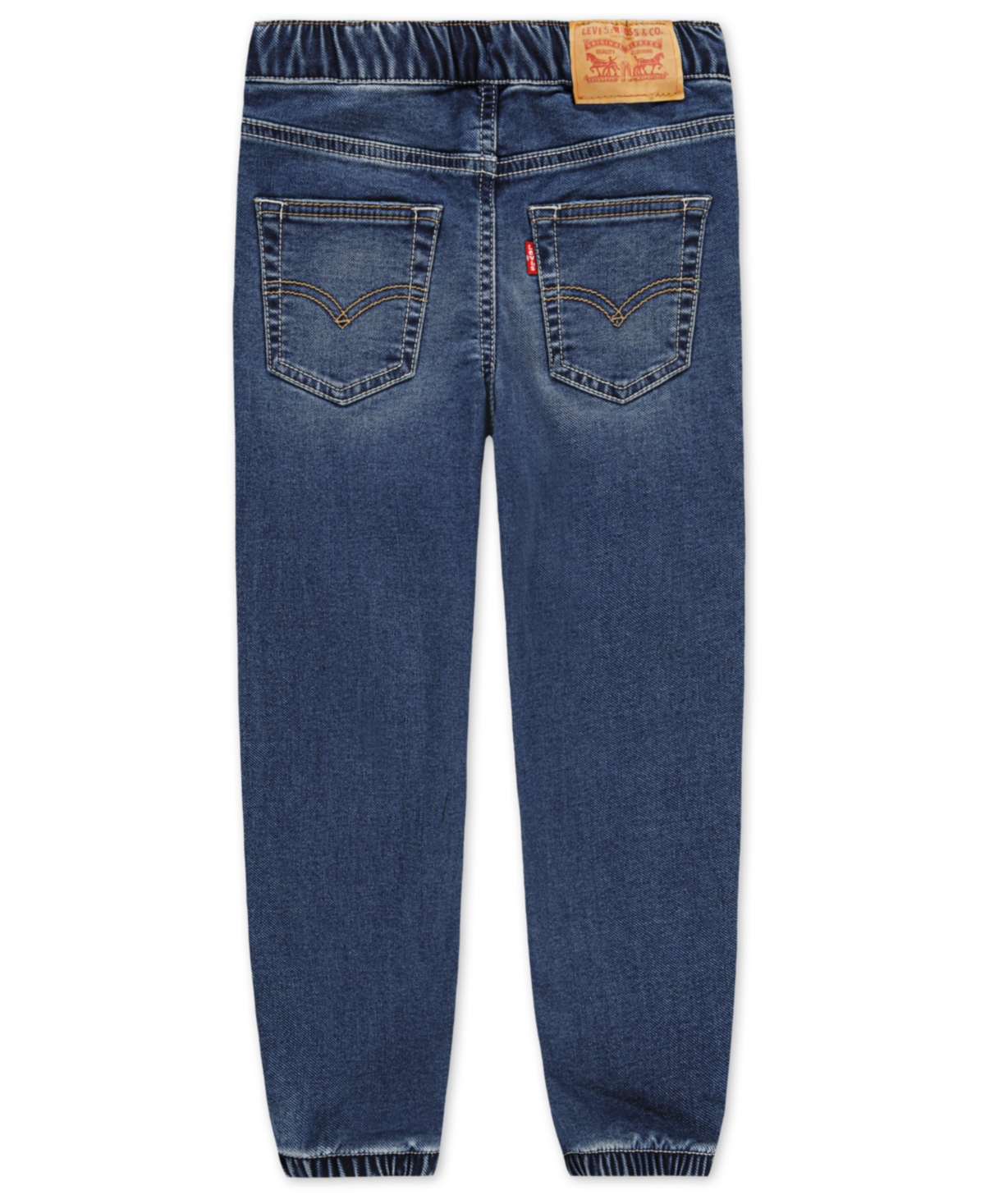 Levi's Toddler Boys Relaxed Fit Denim Joggers In Blue