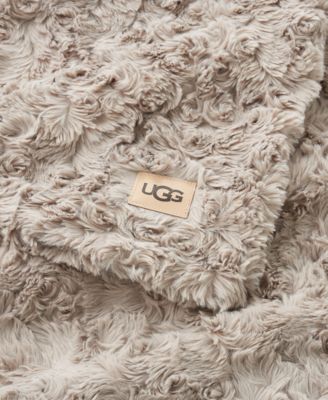 Adalee Faux Fur Throw, 50" x 70"