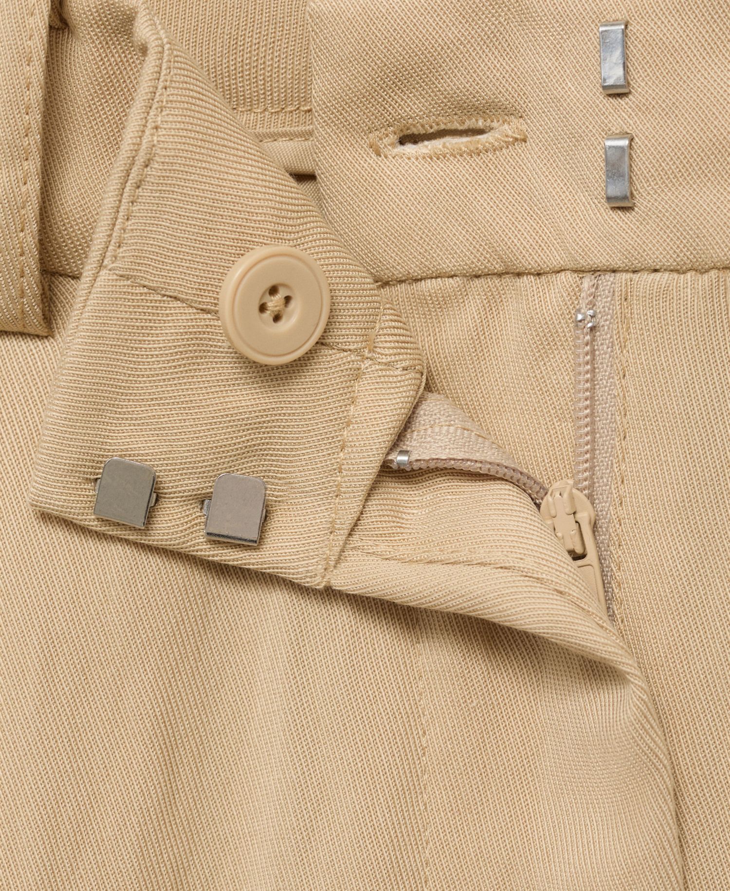 Women's Straight Mid-Rise Suit Pants