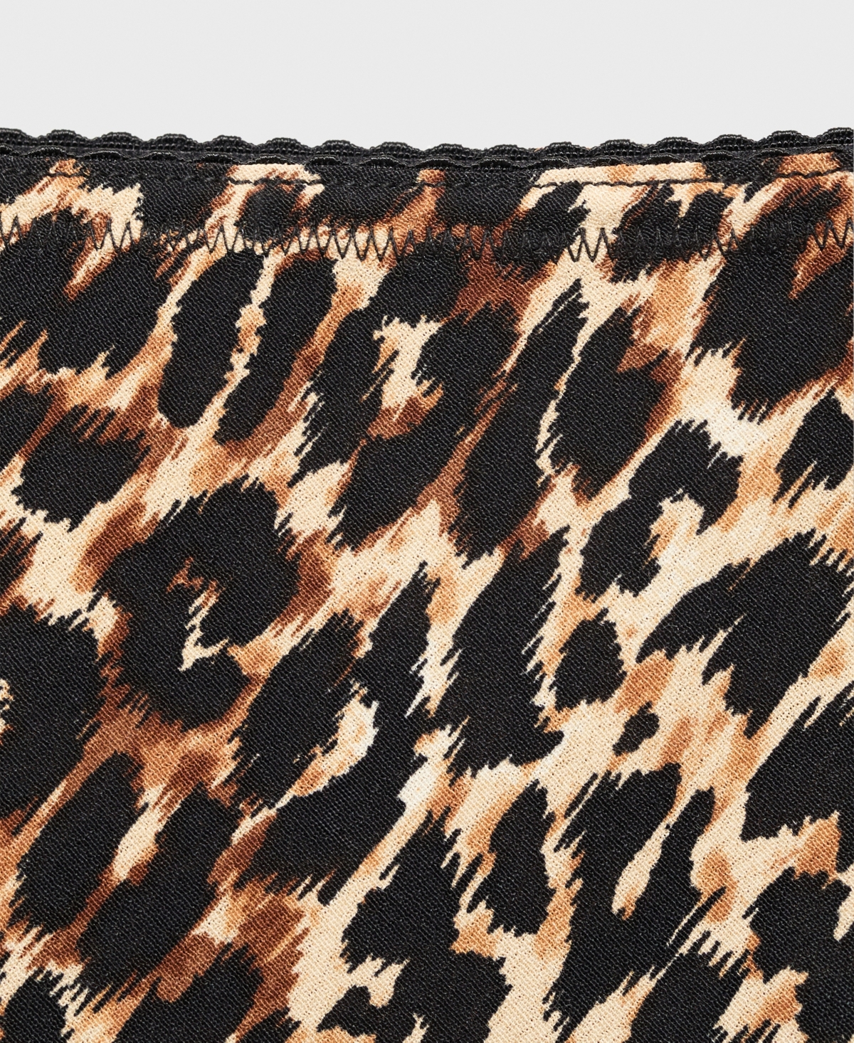 Mango Animal-print Midi-skirt Brown In Brown