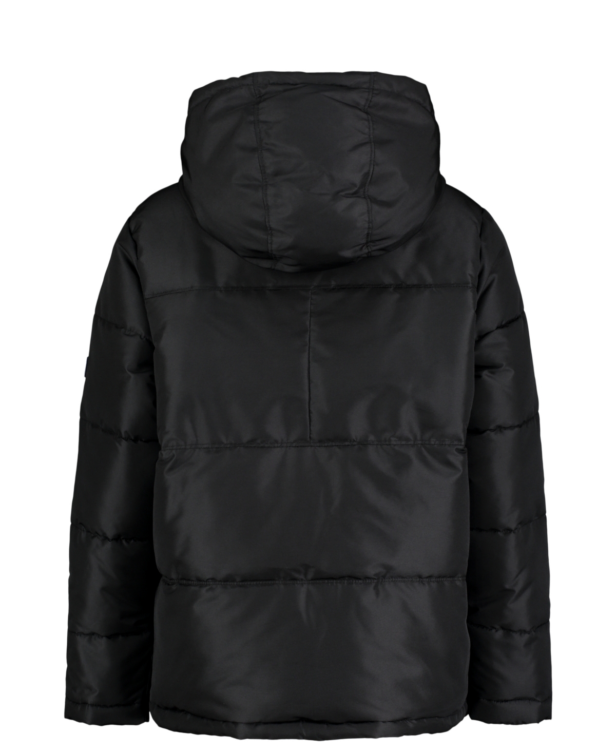 Tommy Hilfiger Boys 8-20 Color Block Puffer Jacket In Black