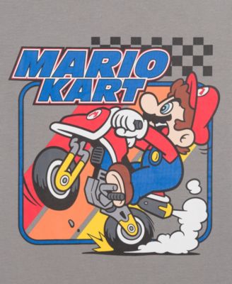 Boys 5-20 Checkered Striped Short Sleeve T-Shirt