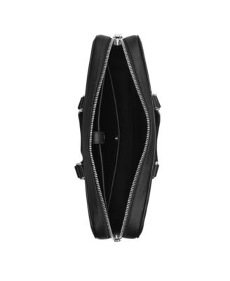 Men's Caden Brief Crossgrain Leather Bag