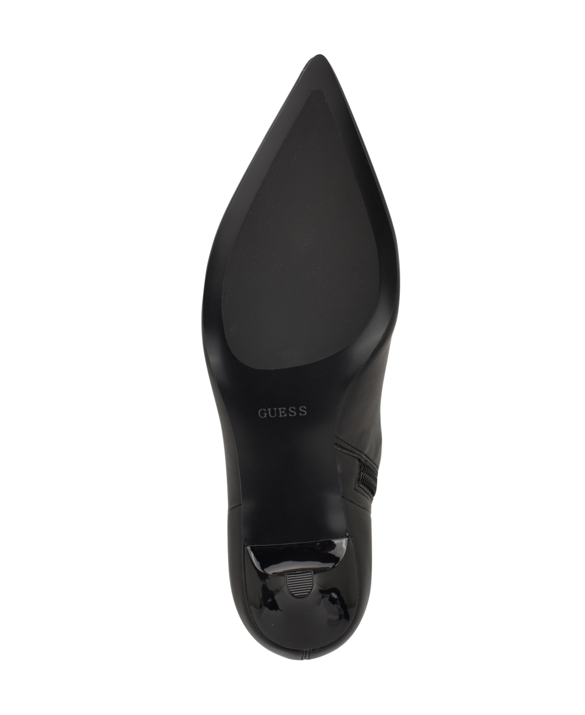 Guess Women's Yanka Pointed Toe Kitten Heel Dress Booties In Black