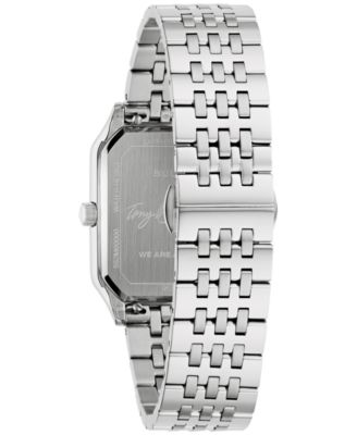 Men's Special Edition Tony Bennett Classic We are All Here Silver Tone Bracelet Watch 32mm