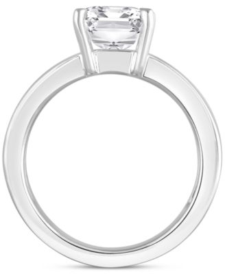 Certified Lab Grown Diamond Emerald-Cut Solitaire Engagement Ring (3-1/2 ct. t.w.) in 14k Gold