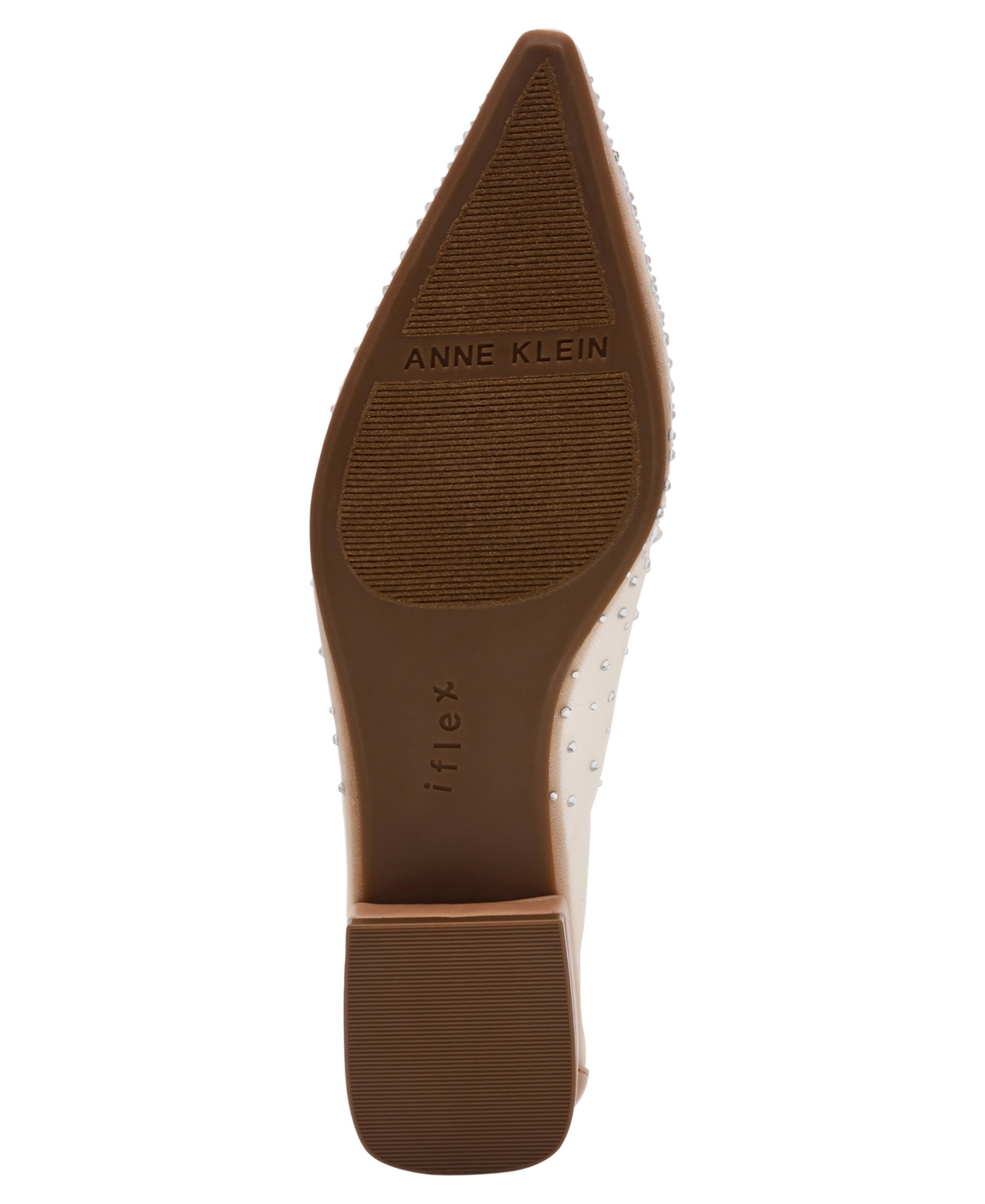 Anne Klein Carlisle Pointed Toe Pump In Brown