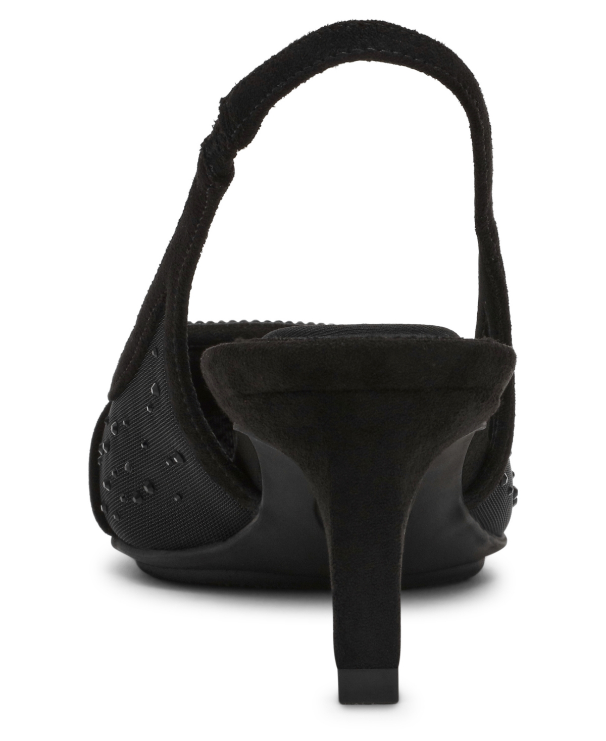 Anne Klein Ilanna Slingback Pointed Toe Pump In Black
