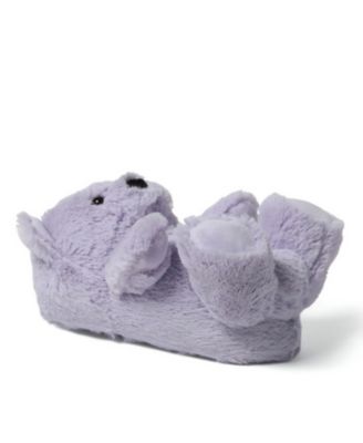 Cozyfoams Women's Overstuffed Bear Closed Back Slipper