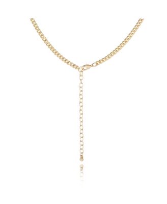Oversized Pearl Chain Necklace