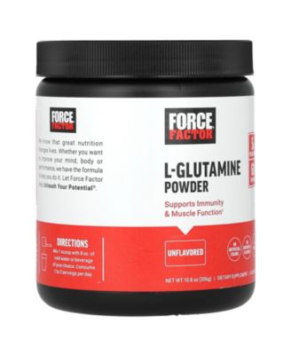 L-Glutamine Powder  Unflavored  -  10.8 oz (306 g)