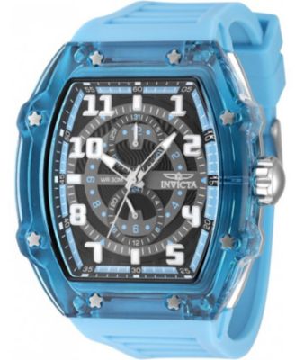 Men's 48444 Invicta Racing Quartz Multifunction Black Dial Watch