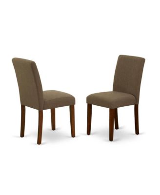 3-Pc Rubberwood Panel-Back Square Dining Set