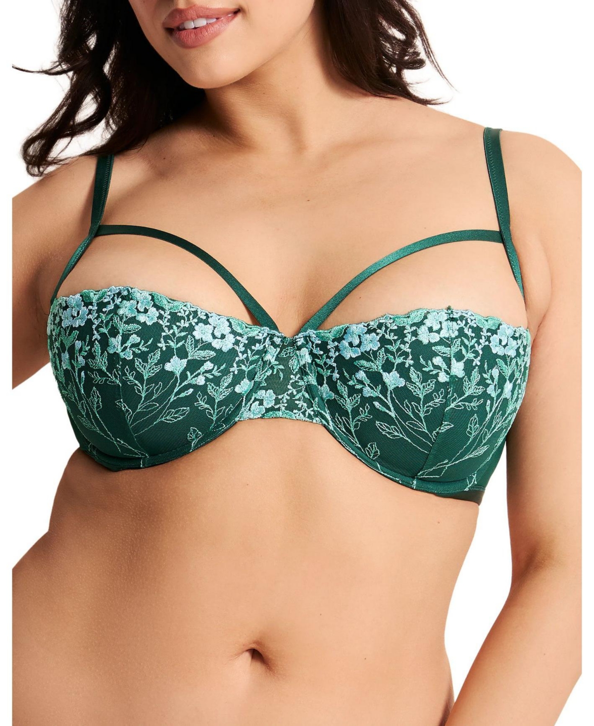 Adore Me Fern Women's Plus-Size Contour Balconette Bra