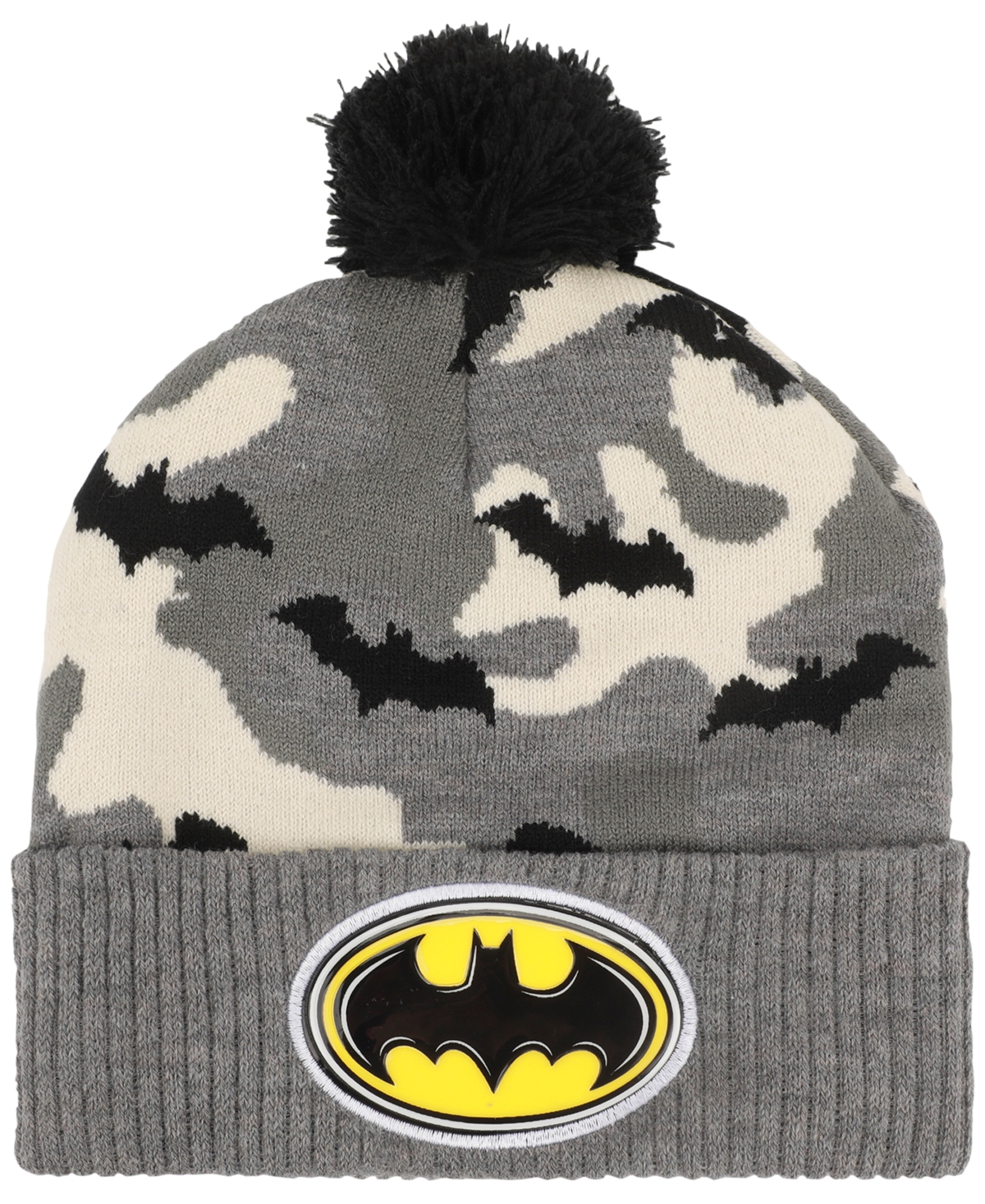 Batman Big Boys 2-piece Hat And Gloves Set In Gray
