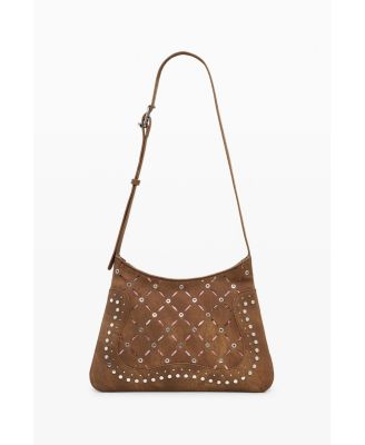 Women's Medium cut-out faux leather bag