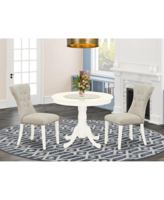 Dining Room Set Linen White